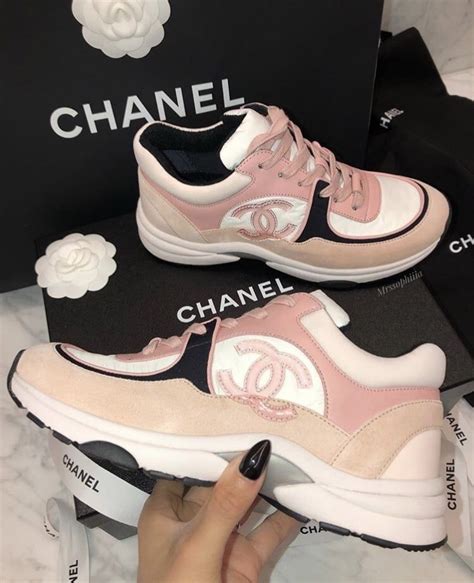 chanel hot pink|pink chanel sneakers.